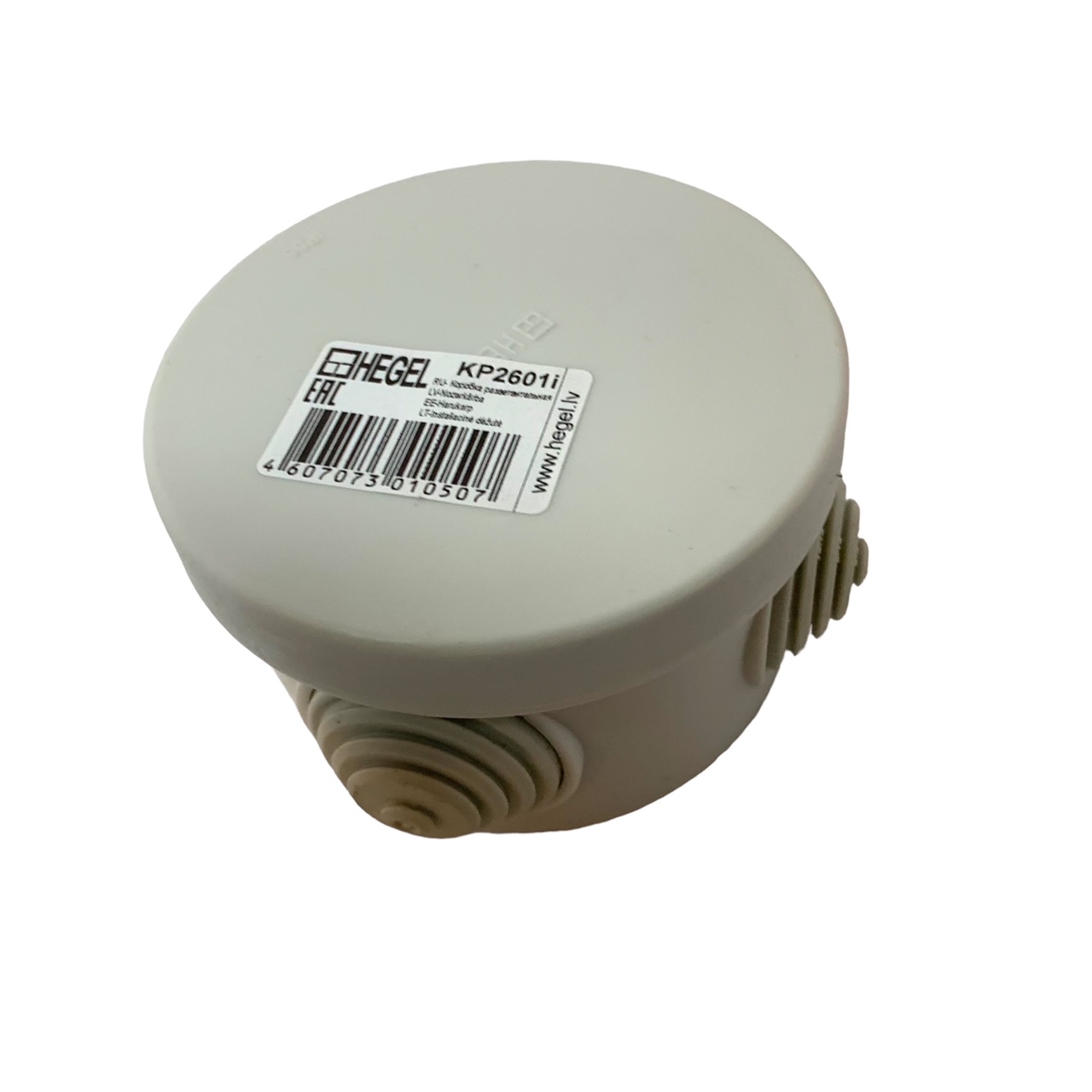 Hegel harukarp ümar, pindmine, IP55, Ø65 mm - Realisatsioonikeskus