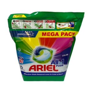Pesukapslid ARIEL Color 63pk Mega Pack