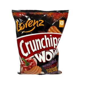 Lorenz Crunchips Wow kartulikrõpsud paprika ja hapukoorega 110g