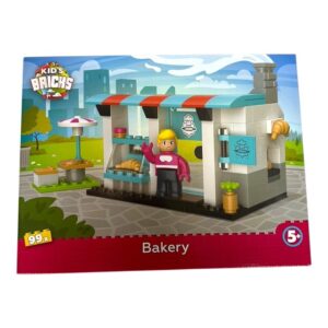 Kid's Brichs Bakery - ehitusklotsid 99 tk