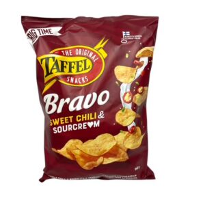 Taffel Bravo hapukoore- ja tšillimaitselised kartulikrõpsud 260g