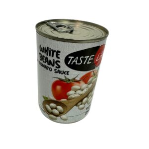 Taste Land konserveeritud valged oad tomatikastmes, 400g / 240g