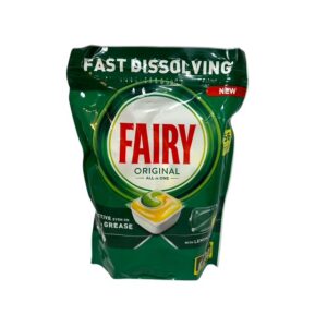 Nõudepesumasina kapslid FAIRY Original Allin1 Lemon 56tk