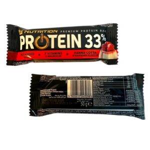 GO ON proteiinibatoon panna cotta-maasikamaitseline 50g