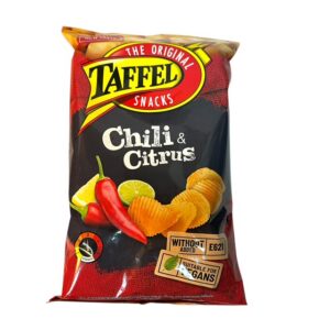 Taffel tšilli- ja tsitrusemaitselised kartulikrõpsud 180g