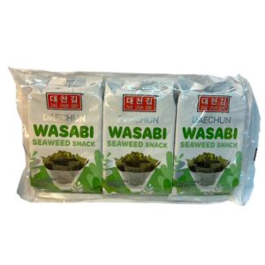 DAECHUN Merevetika snäkk wasabi-maitseline 3-pakk