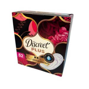 Hügieenisidemed Discreet Normal Plus igapäevased 52tk