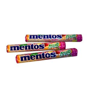 Mentos närimiskommid Fruit 37,5g
