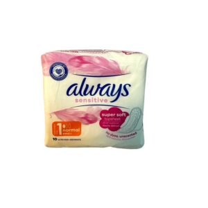 Always hügieenisidemed Ultra Sensitive normal 10 tk