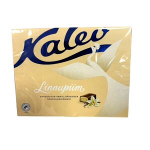 Kalev Linnupiim vahustatud vanillitäidisega šokolaadikommid 136g