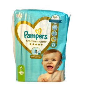 Pampers Premium Care teipmähkmed, suurus 6, 13kg+ 38 tk