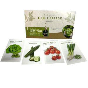 Kasvata ise 4in1 seemned: kurk, kirsstomat, salat, kevadsibul