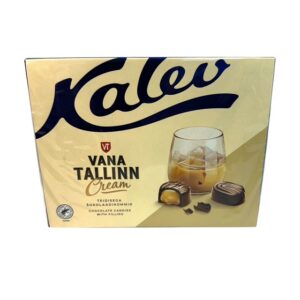 Kalev Vana Tallinn Cream liköörikreemi täidisega šokolaadikommid 122g