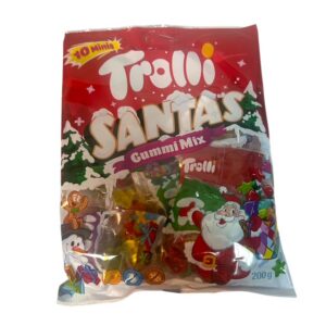 Kummikommid Trolli Santa's Gummi Mix 200g