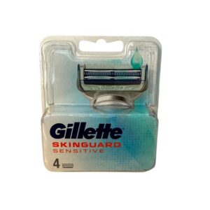 Gillette Raseerija vahetusterad SkinGuard Sensitive, 4 tk
