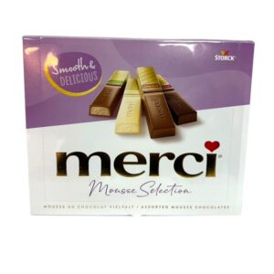 Merci Mousse assortiišokolaad vahustatud kreemja täidisega 210g