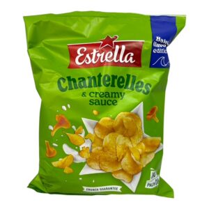 Estrella kartulikrõpsud kukeseente ja juustukastme maitselised 170g