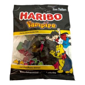 Haribo Vampire kummikommid lagritsaga 175g