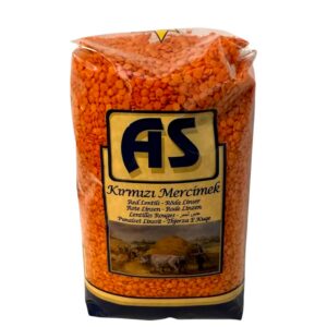 Punased läätsed, poolikud, lihvitud 1kg