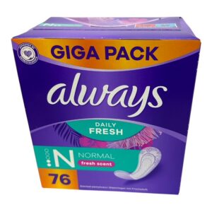 Pesukaitsmed ALWAYS Normal Fresh 76tk Giga Pack