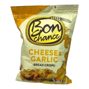 Bon Chance leivakrõpsud juustu ja küüslauguga 240g