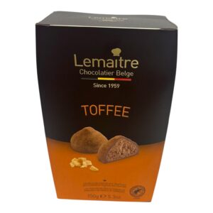 LEMAITRE Šokolaaditrühvlid toffee maitsega 150g