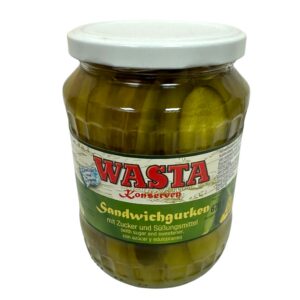 Wasta võileivakurgid 670g/360g