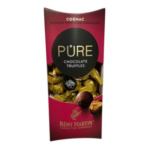 Pure tumeda šokolaadi trühvlid Rémy Martin konjakikreemi täidisega 108g