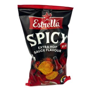 Estrella vürtsika kastme maitselised sakilised kartulikrõpsud 115g