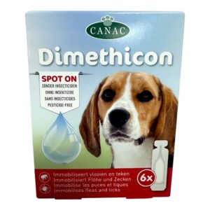 CANAC kirbu-ja puugitõrje koertele 6x1,5ml