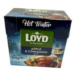 LOYD Hot Winter puuviljatee Õuna ja Kaneeliga 15x3g
