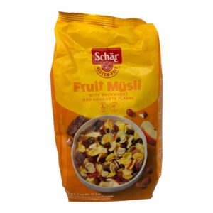 Schär puuviljamüsli gluteenivaba 375g