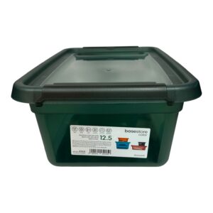 Hoiukast 12,5l tumeroheline, kaanega